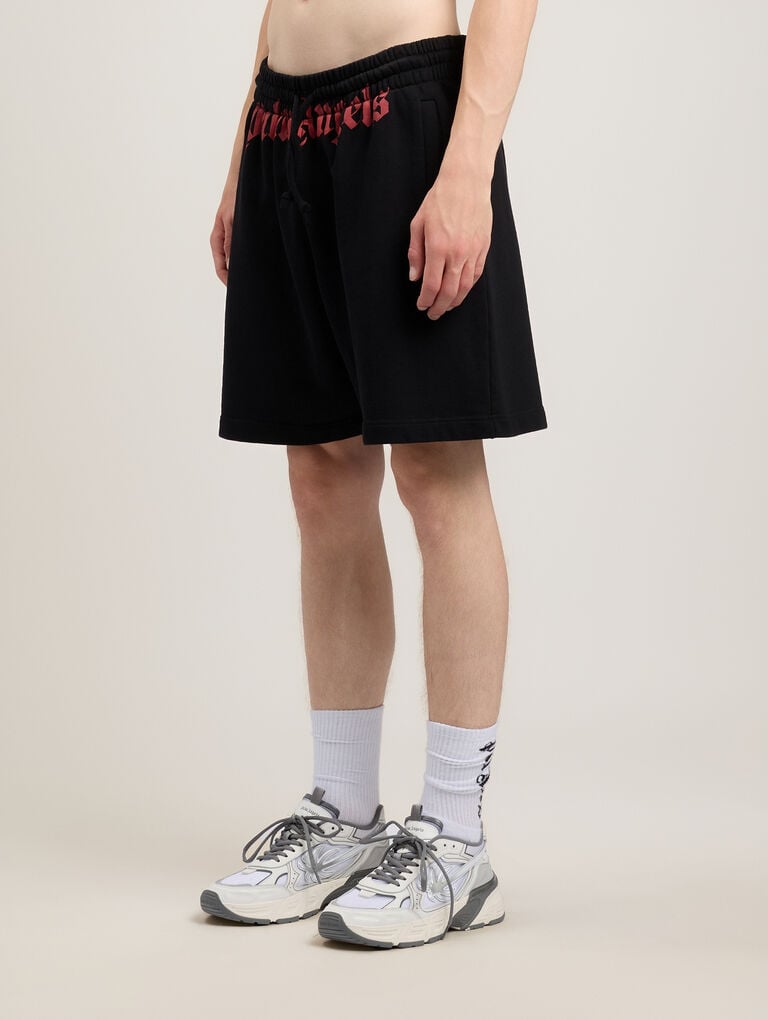 Waist logo sweatshorts
