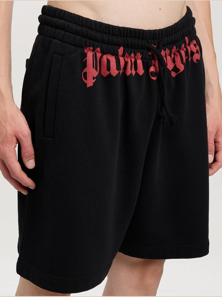 Waist logo sweatshorts