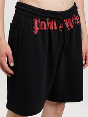 Waist logo sweatshorts