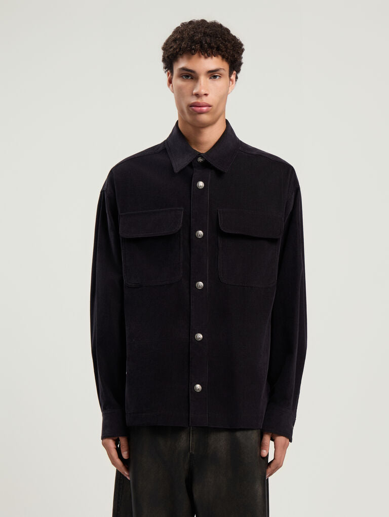 CLASSIC LOGO CORDUROY OVERSHIRT