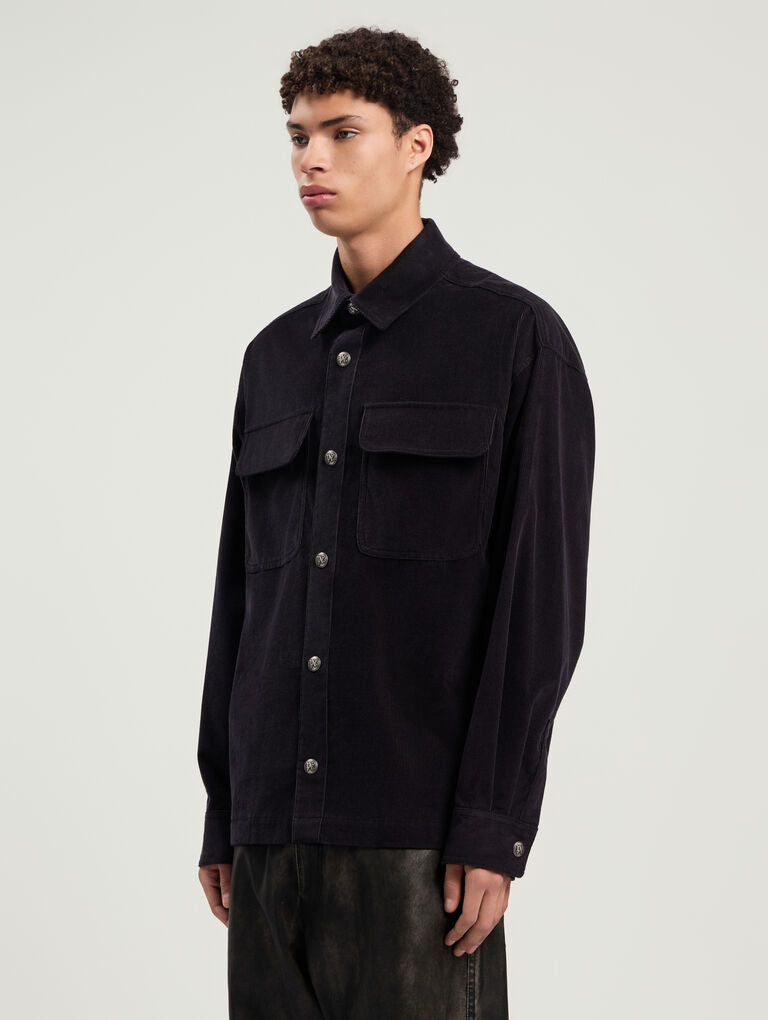 CLASSIC LOGO CORDUROY OVERSHIRT