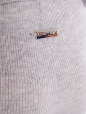 Cargo pant with button detail in fog
