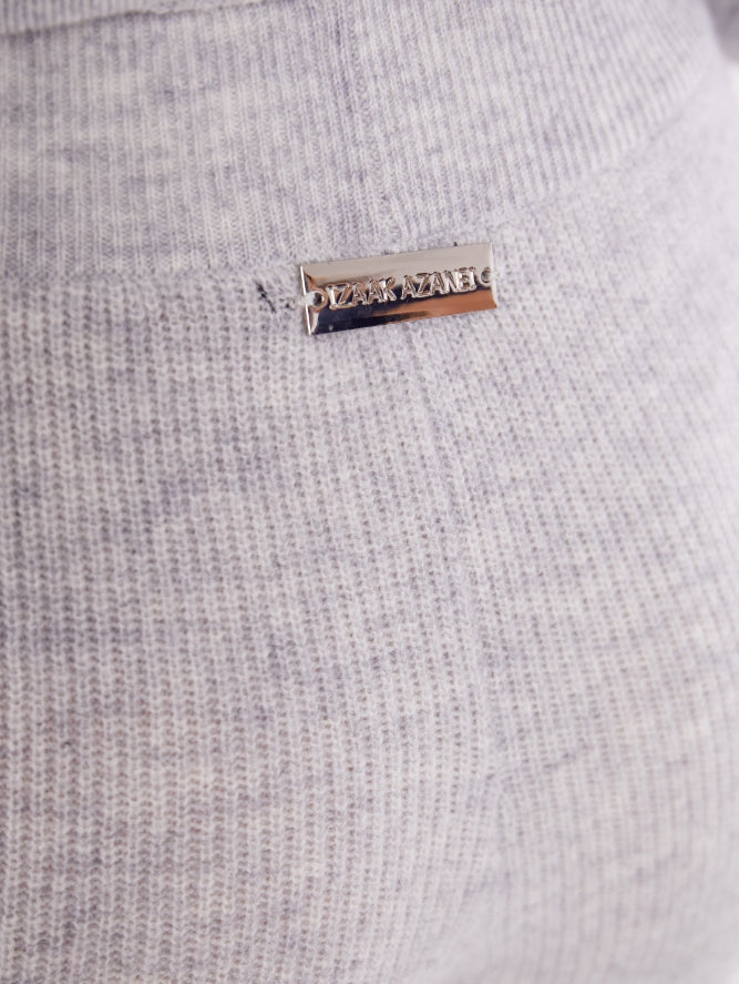 Cargo pant with button detail in fog