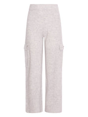 Cargo pant with button detail in fog