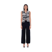 The gilet in zebra