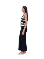The gilet in zebra