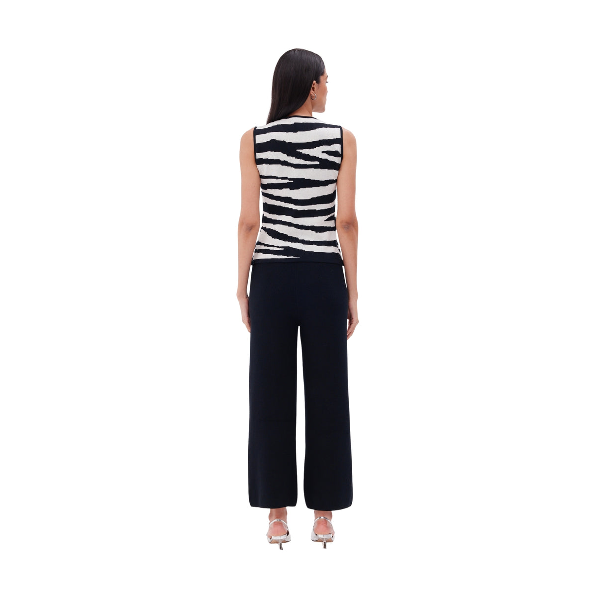 The gilet in zebra