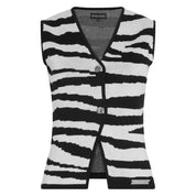 The gilet in zebra