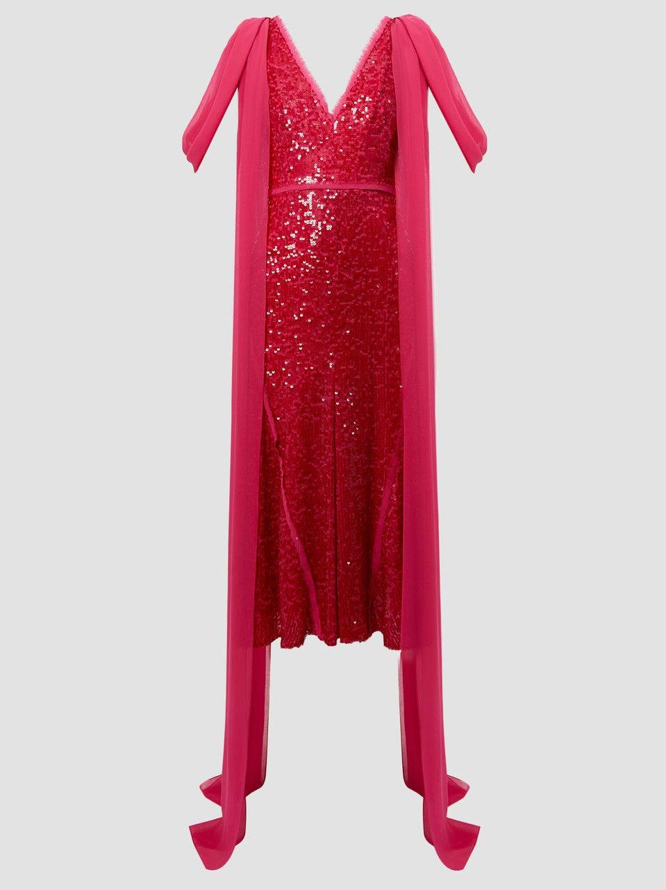 Draped shoulder midi dress v neck with draped shoulder detail midi dress