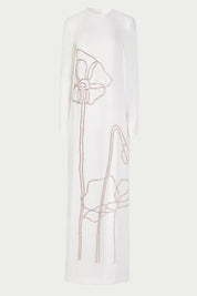 Zarie Crepe Column Gown