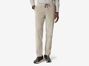 COTTON CORDUROY DRAWSTRING TROUSERS