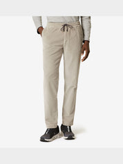 Cotton corduroy drawstring trousers