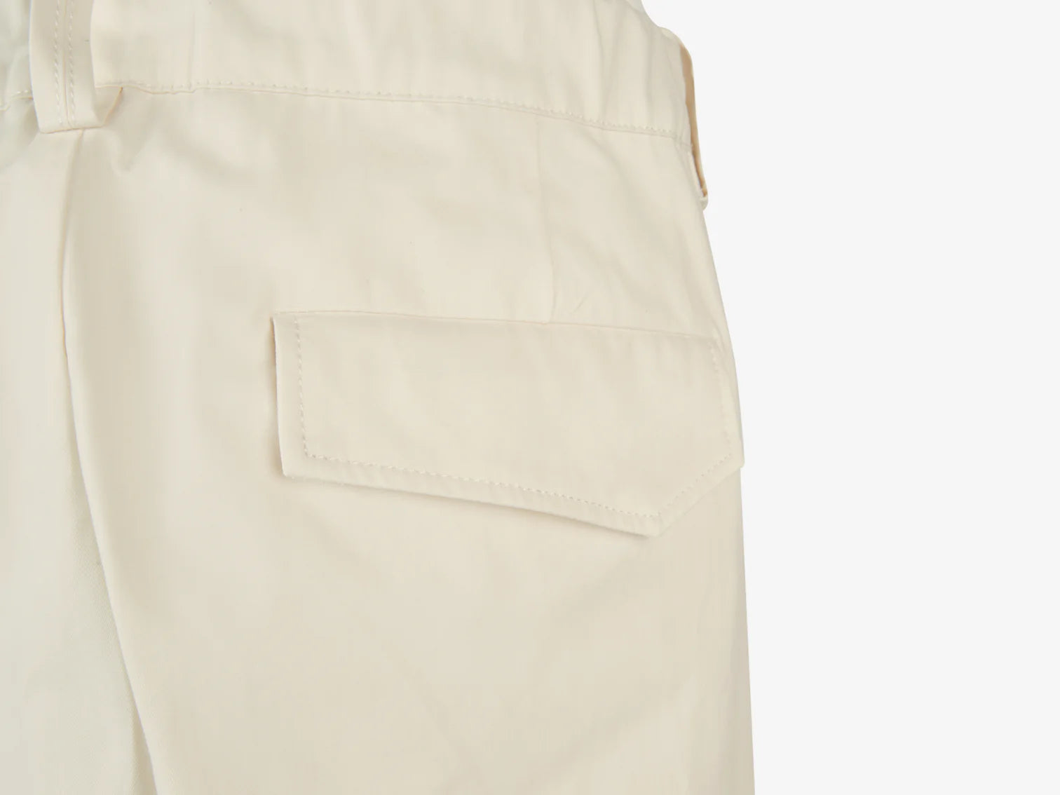 COTTON WIDE FIT PANTS