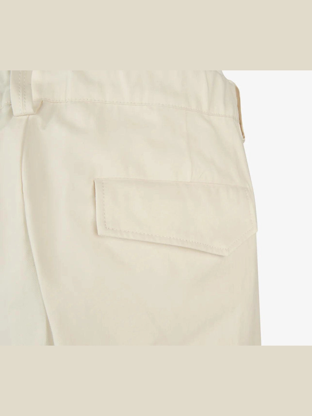 Cotton wide fit pants