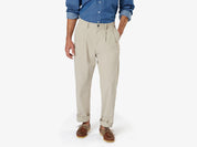 COTTON WIDE FIT PANTS