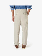 Cotton wide fit pants