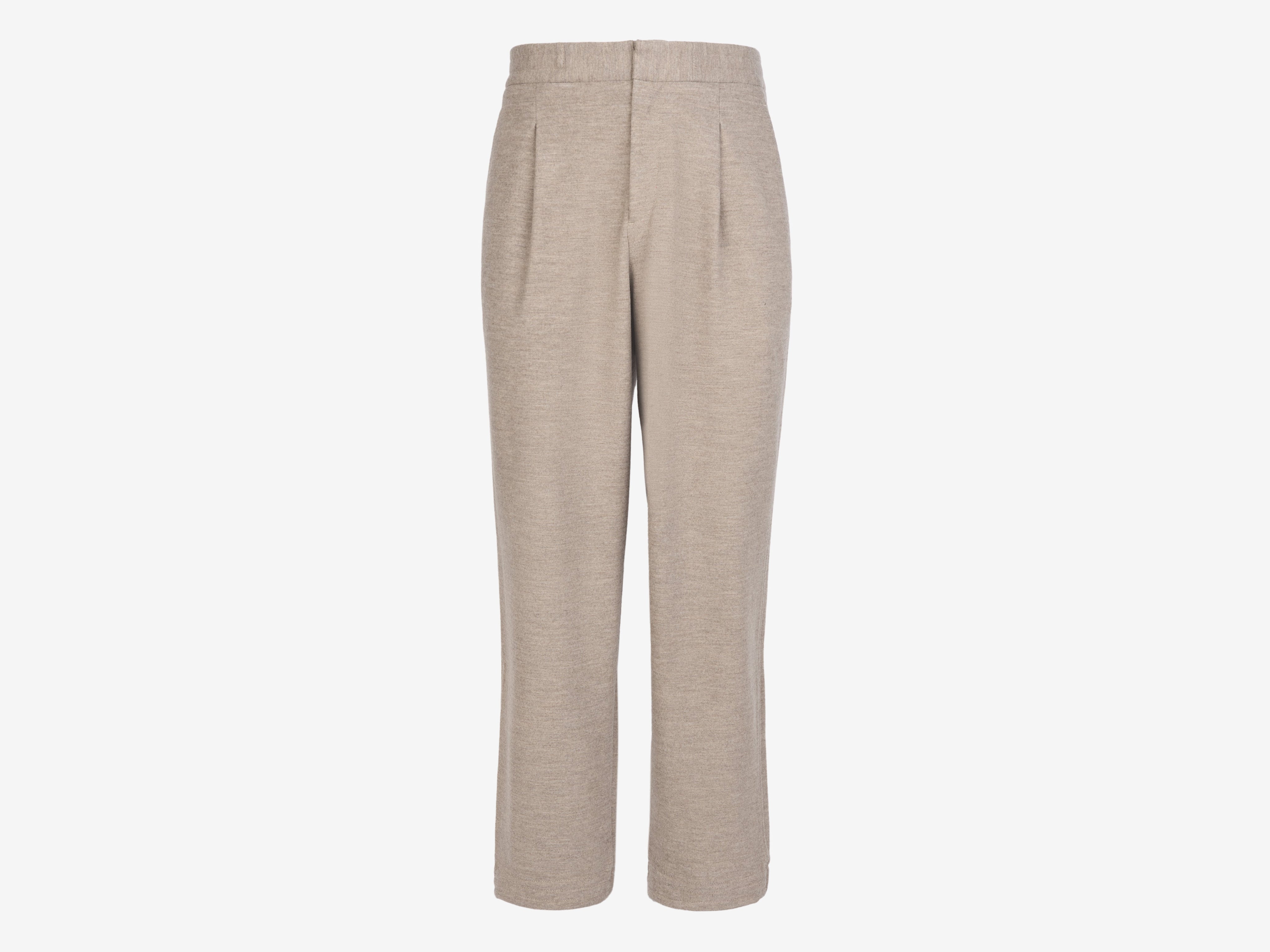 WOOL CASHMERE JERSEY JOGGER