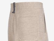 WOOL CASHMERE JERSEY JOGGER