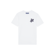 Vilebrequin Men’s Organic Cotton T-shirt – Embroidered Turtle