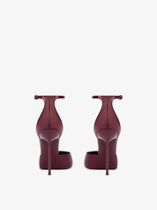 Lidia ankle strap pump heel 105