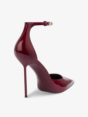 Lidia ankle strap pump heel 105