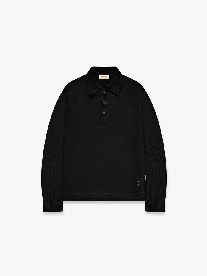 Le relief polo knit