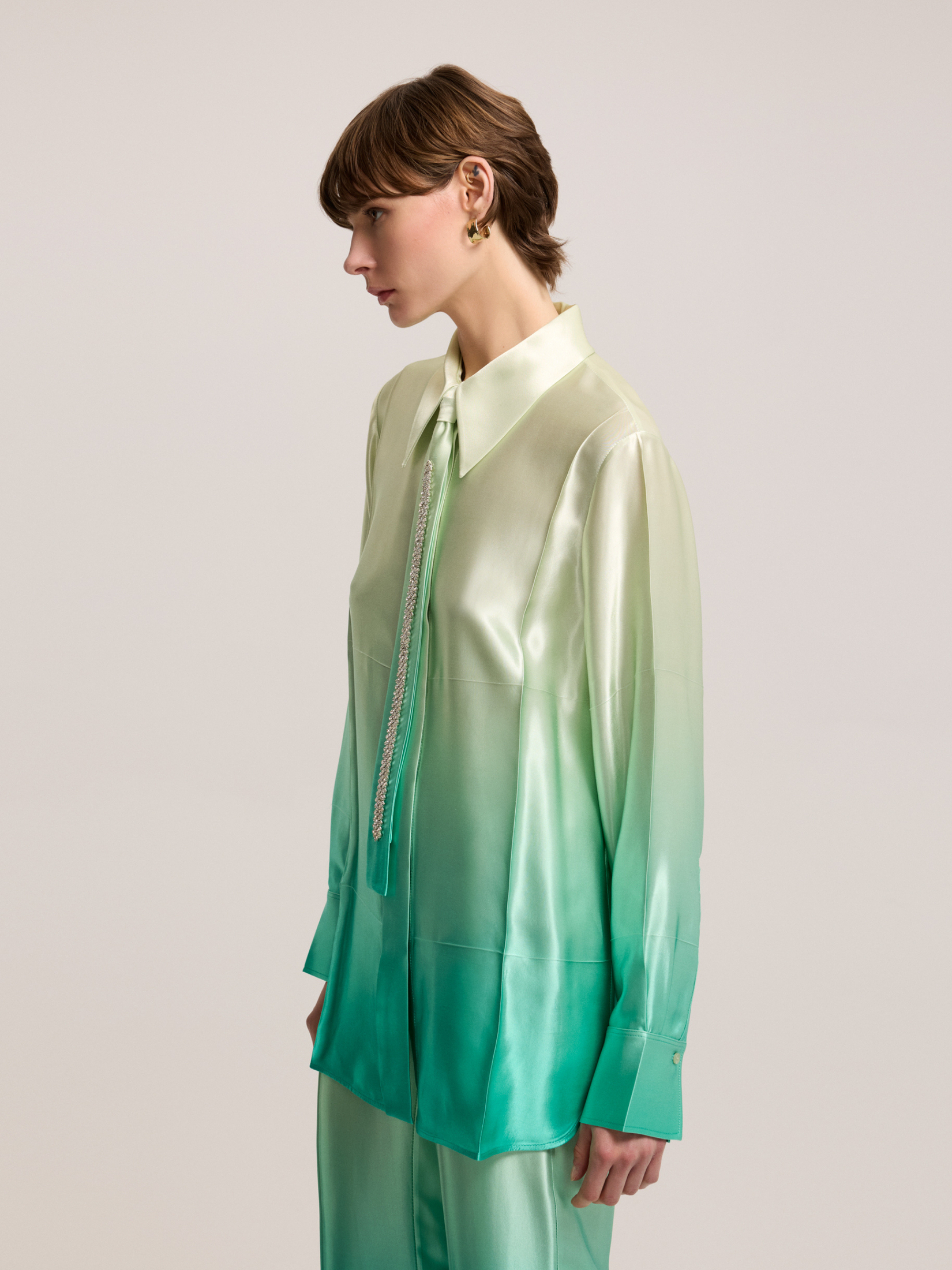 Tunic with tie detail