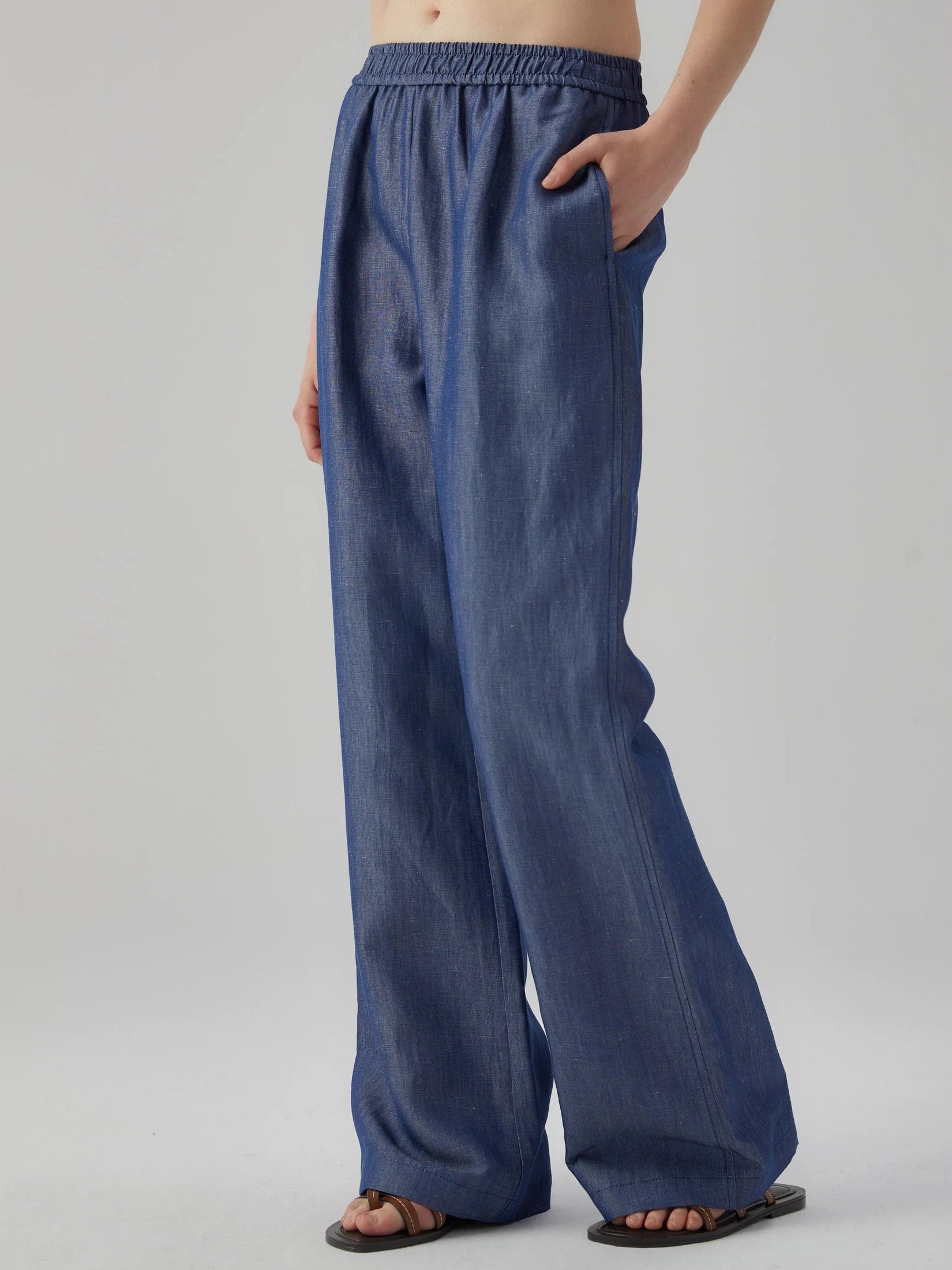Navy trousers