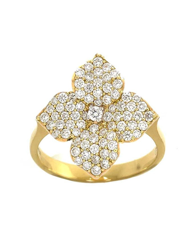 y-w18k sm flower ring