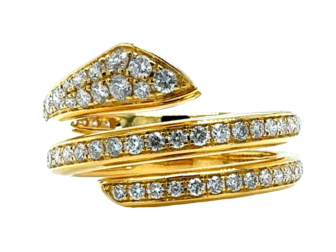 The one rd dia 0.90/y18k ring
