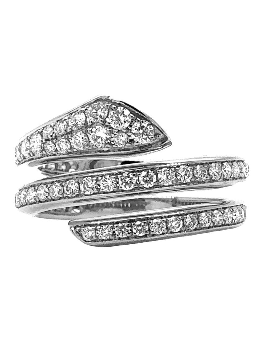 The one rd dia 0.90/w18k ring