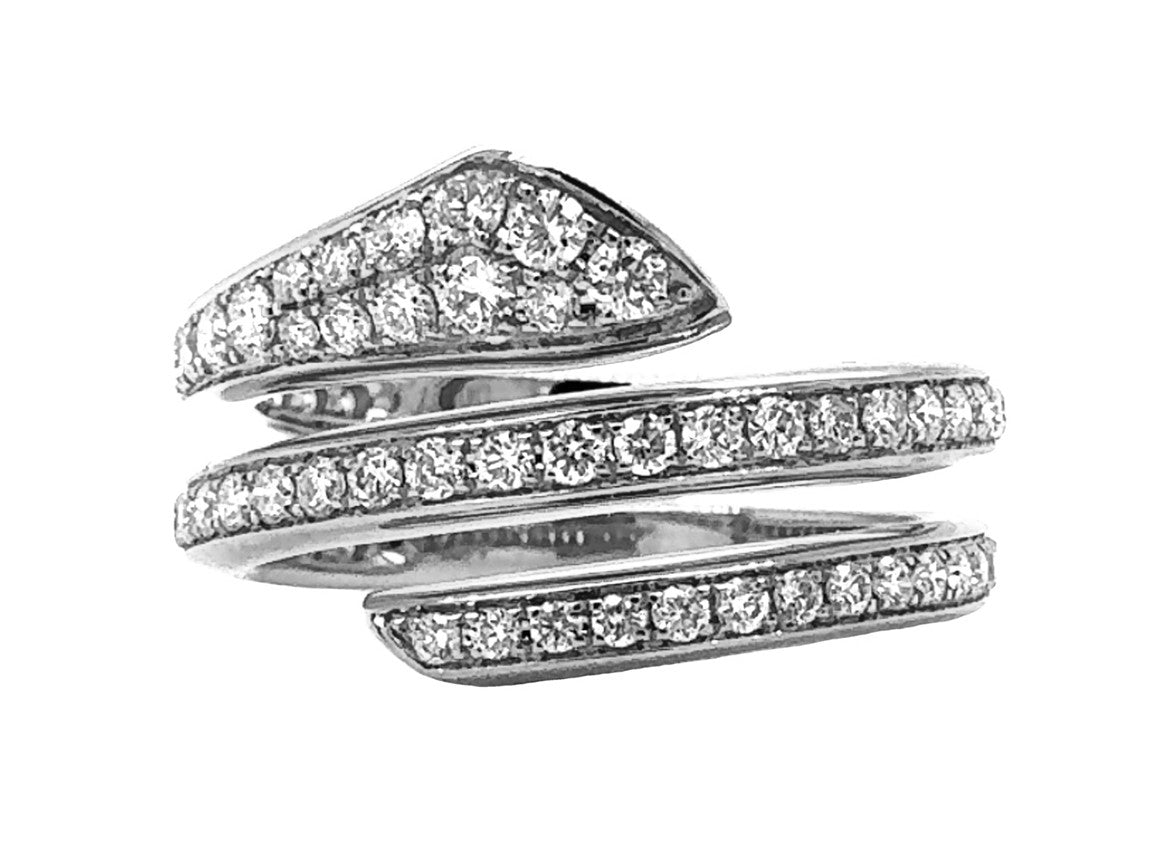 The one rd dia 0.90/w18k ring