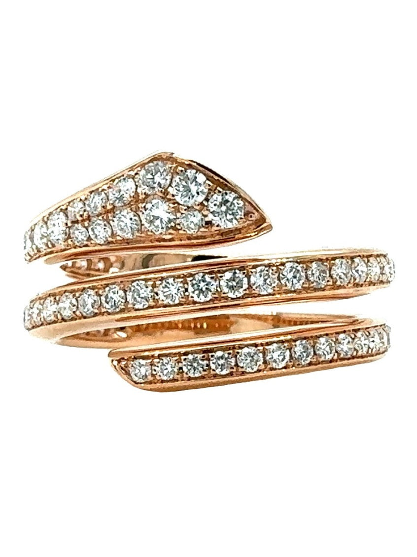 The one rd dia 0.89/p18k ring