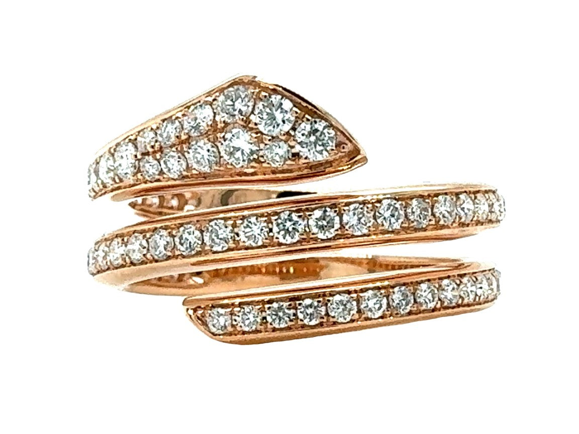 The one rd dia 0.89/p18k ring
