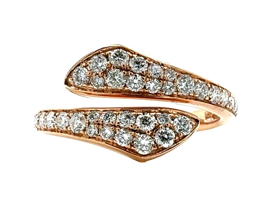 The one rd dia 0.69/p18k ring