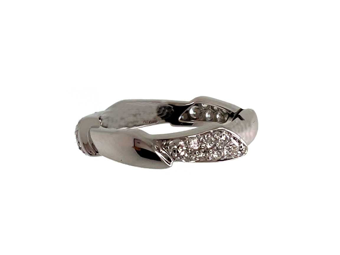 The one rd dia 0.58/w18k ring