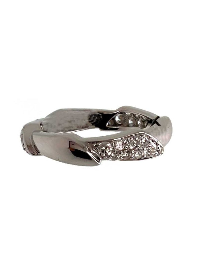 The one rd dia 0.58/w18k ring