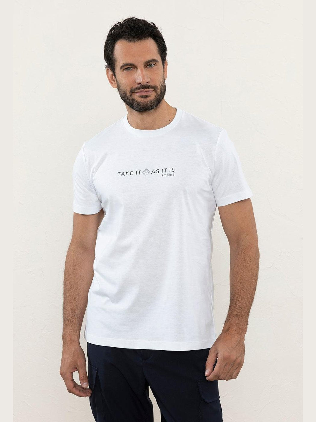 Soft pure cotton jersey t-shirt
