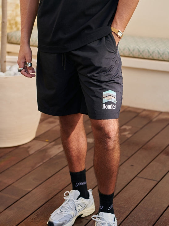 Racing shorts black
