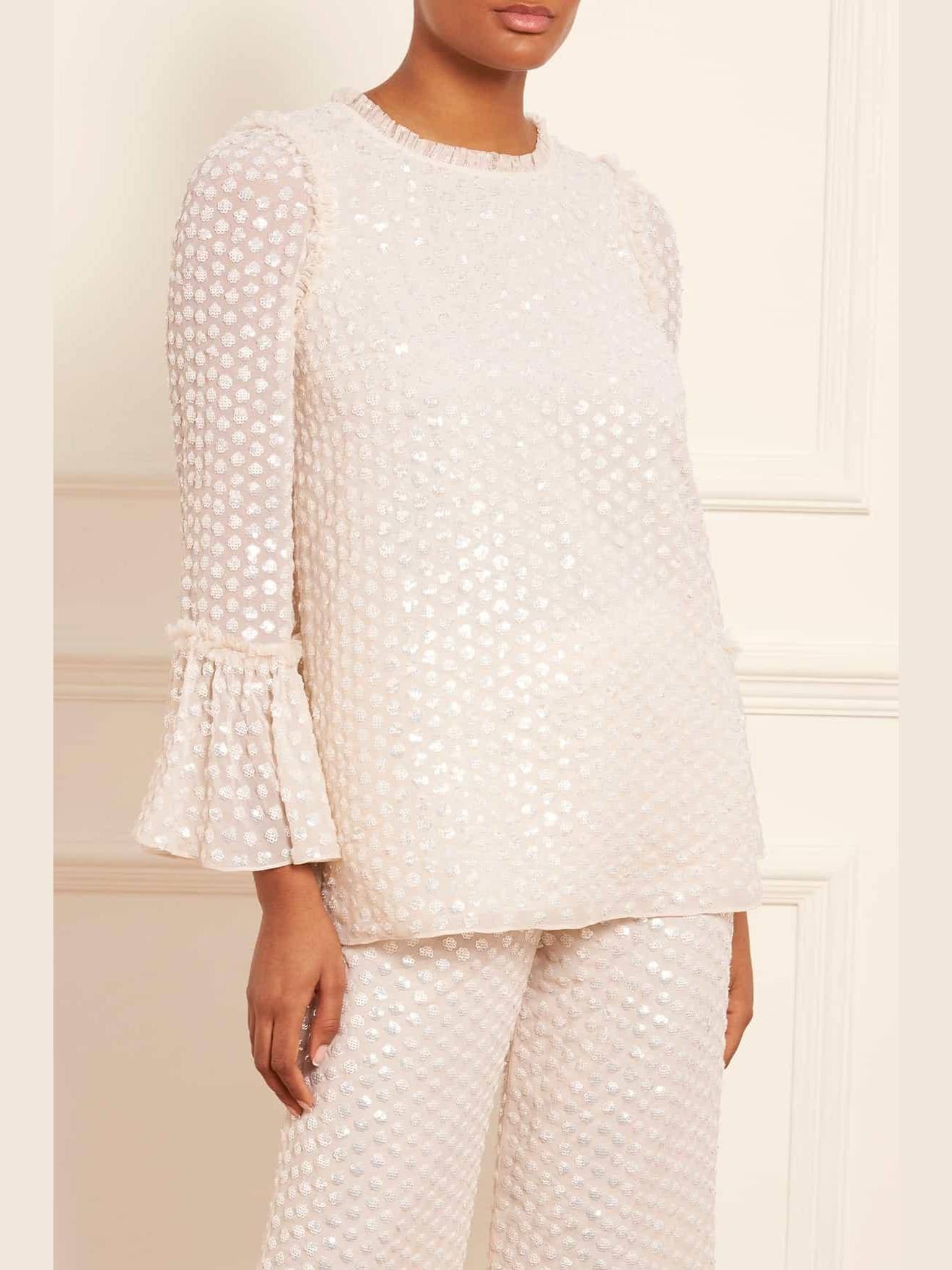 Raindrop gloss tunic