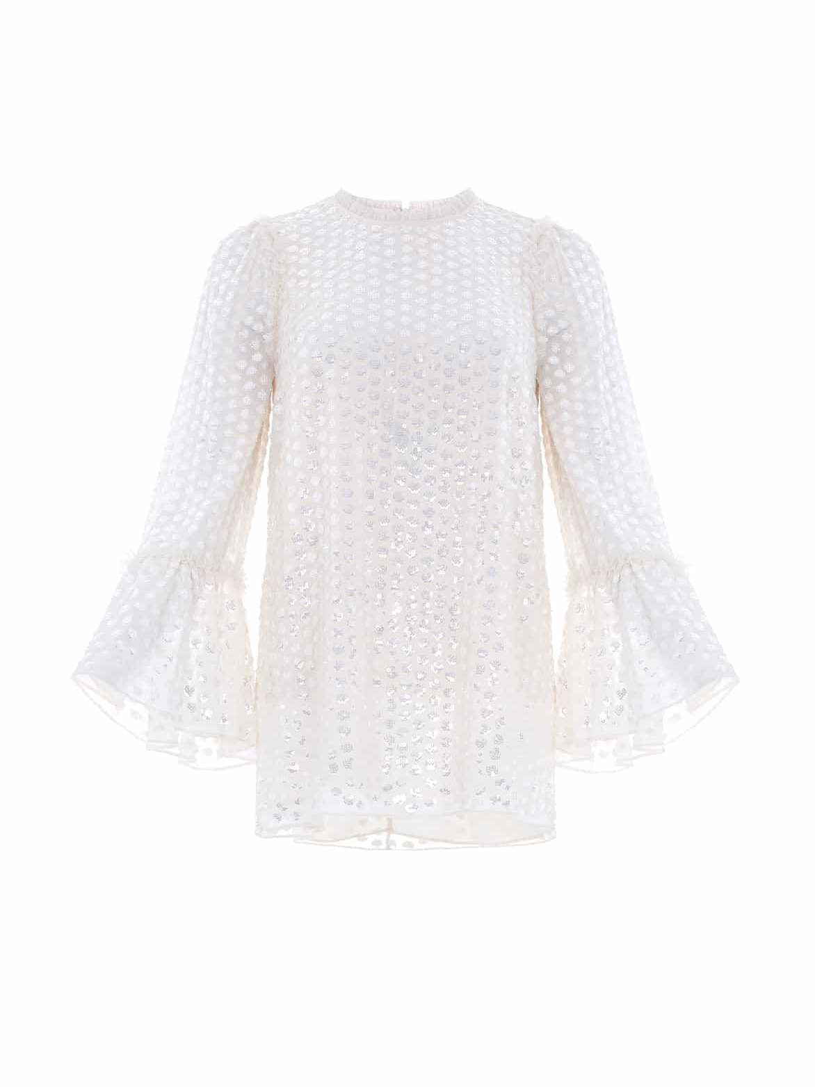 Raindrop gloss tunic