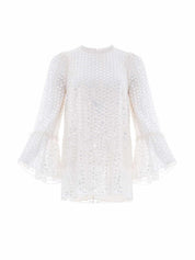 Raindrop gloss tunic