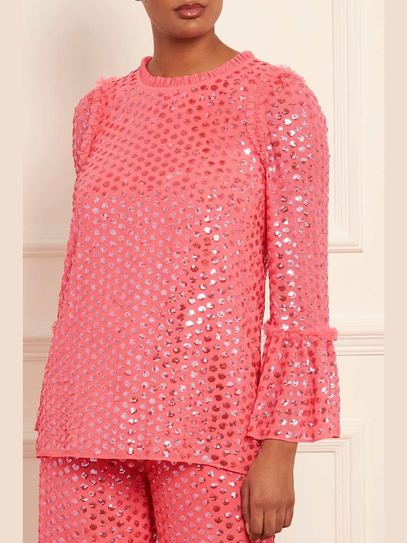 Raindrop gloss tunic