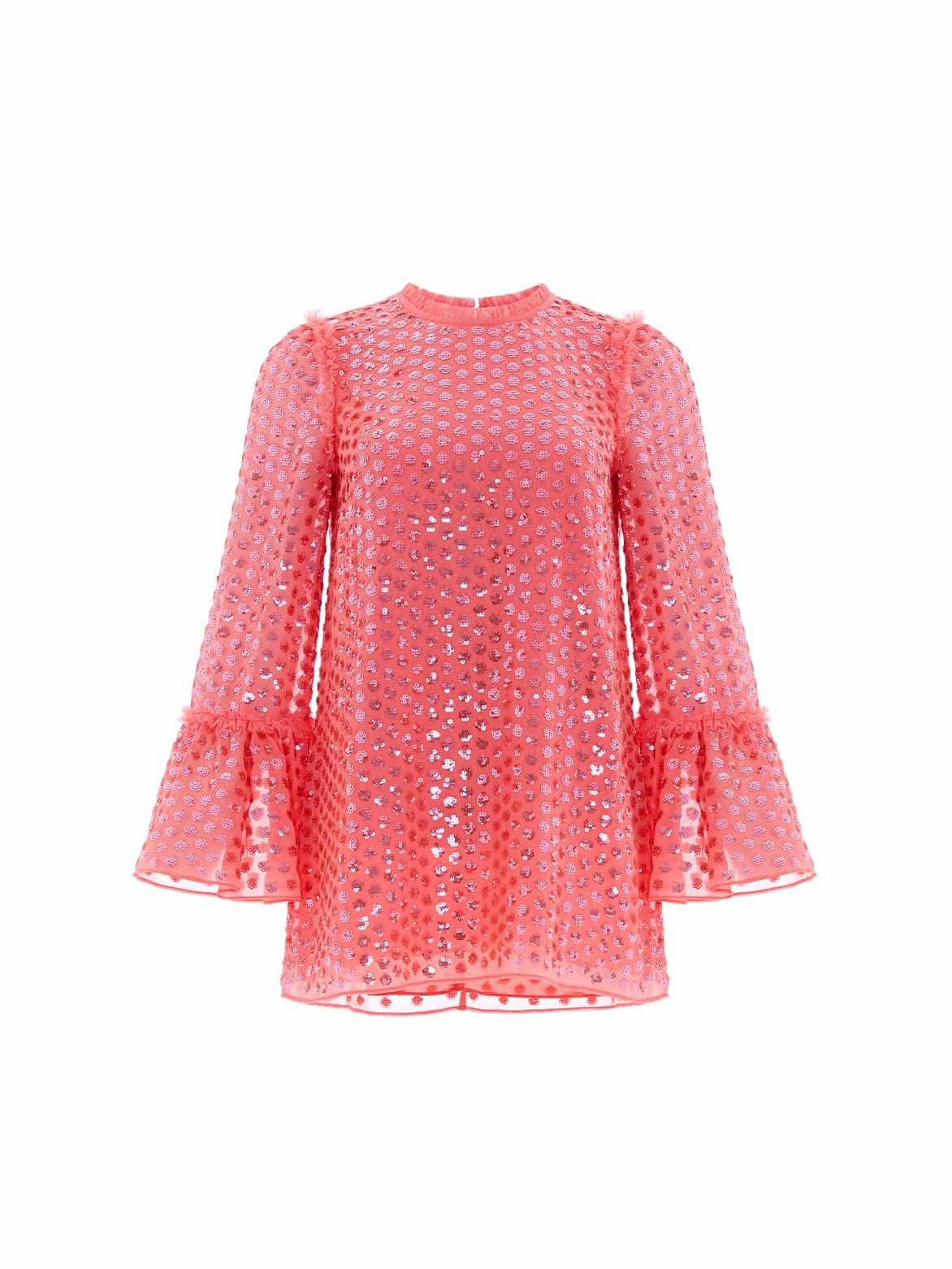 Raindrop gloss tunic