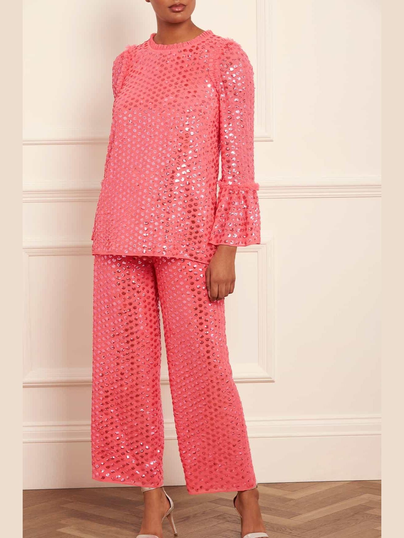 Raindrop gloss tunic