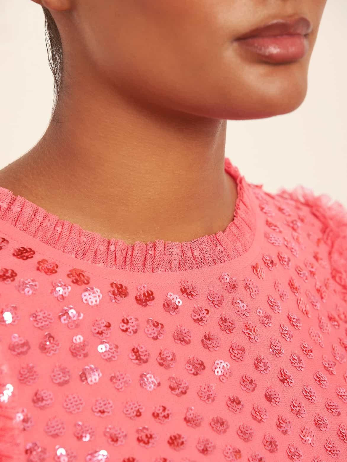 Raindrop gloss tunic