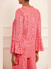 Raindrop gloss tunic