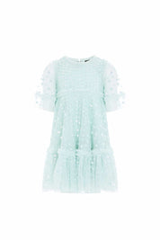 RAINDROP SEQUIN KIDS DRESS