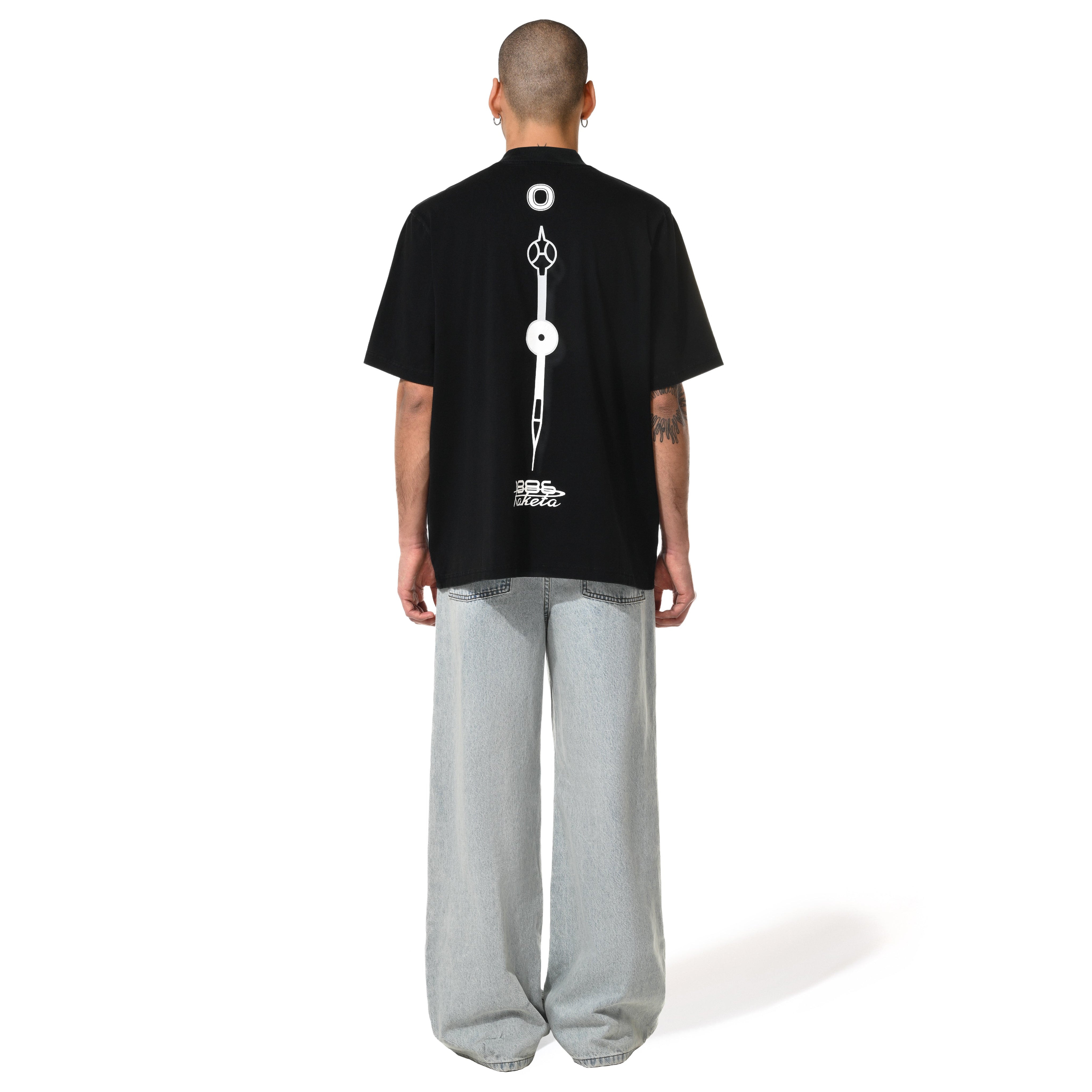 1886 X RAKETA DIAL TEE - BLACK