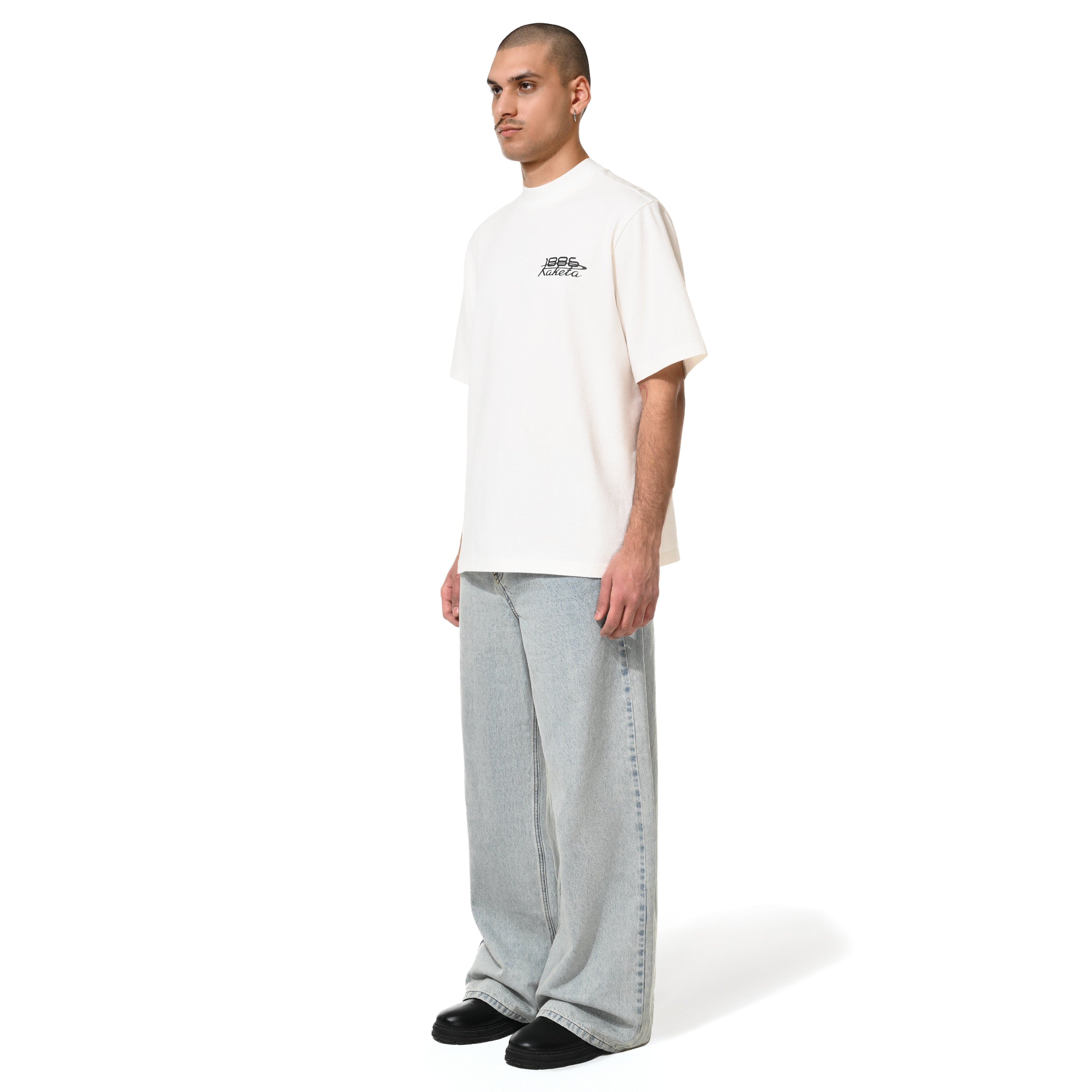 1886 X RAKETA TIMEPIECE TEE - WHITE
